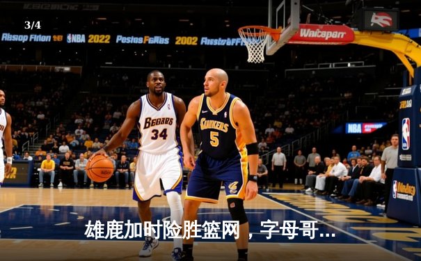雄鹿加时险胜篮网，字母哥44分主宰关键时刻 - 3